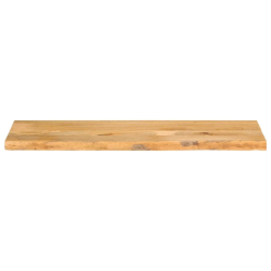 Blat stołu z naturalną krawędzią, 120x30x3,8 cm, drewno mango