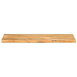 Blat stołu z naturalną krawędzią, 100x30x3,8 cm, drewno mango