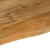 Blat stołu z naturalną krawędzią, 90x80x3,8 cm, drewno mango