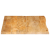 Blat stołu z naturalną krawędzią, 110x80x2,5 cm, drewno mango