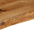 Blat stołu z naturalną krawędzią, 40x30x3,8 cm, drewno mango