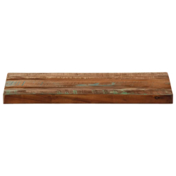 Blat stołu, 40x30x2,5 cm, prostokątny, lite drewno z odzysku