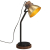 Lampa stołowa, 25 W, antyczny mosiądz, 18x18x60 cm, E27