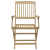 Składane krzesła ogrodowe, 8 szt., 54,5x58x90 cm, akacja