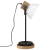 Lampa stołowa, 25 W, biała, 17x17x50 cm, E27