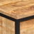 Szafka nocna z 2 szufladami, 40x35x53 cm, surowe drewno mango