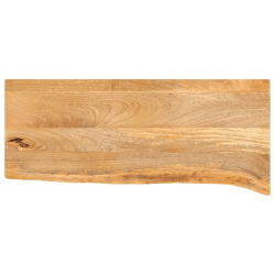 Blat stołu z naturalną krawędzią, 70x20x3,8 cm, drewno mango