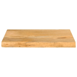 Blat stołu z naturalną krawędzią, 50x30x2,5 cm, drewno mango