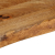 Blat stołu z naturalną krawędzią, 180x20x2,5 cm, drewno mango