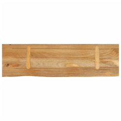 Blat stołu z naturalną krawędzią, 110x30x2,5 cm, drewno mango