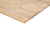 Półki ścienne, 2 szt., 100x20x2 cm, surowe lite drewno akacjowe