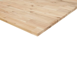 Półki ścienne, 4 szt., 40x20x2 cm, surowe lite drewno akacjowe
