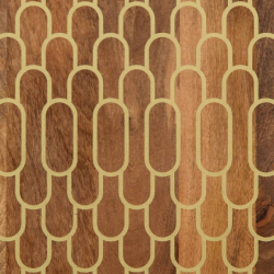 Stolik kawowy, 100x54x40 cm, lite drewno mango