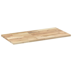 Blat do stołu, 100x40x2 cm, prostokątny, lite drewno akacjowe