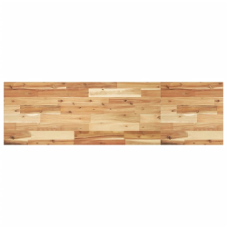 Blat do stołu, prostokątny, 140x40x2 cm, lite drewno akacjowe