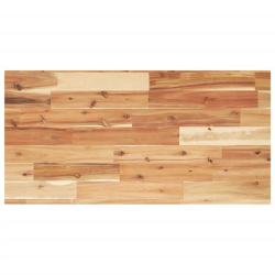 Blat do stołu, prostokątny, 60x40x2 cm, lite drewno akacjowe