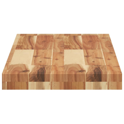 Blat do stolika, 80x30x4 cm, prostokątny, lite drewno akacjowe