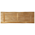 Blat stołu z naturalną krawędzią, 110x40x3,8 cm, drewno mango