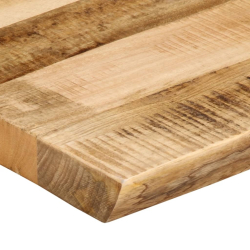 Blat stołu z naturalną krawędzią, 140x40x3,8 cm, drewno mango