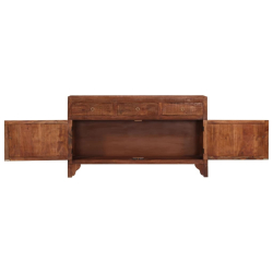 Szafka 140x40x80 cm, z litego drewna akacjowego