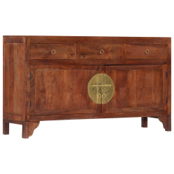 Szafka 140x40x80 cm, z litego drewna akacjowego