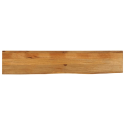 Blat stołu z naturalną krawędzią, 180x40x2,5 cm, drewno mango