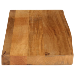 Blat stołu z naturalną krawędzią, 70x40x3,8 cm, drewno mango