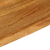 Blat stołu z naturalną krawędzią, 50x20x3,8 cm, drewno mango