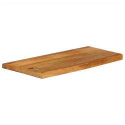 Blat stołu z naturalną krawędzią, 70x30x3,8 cm, drewno mango