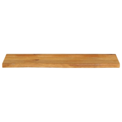 Blat stołu z naturalną krawędzią, 120x30x3,8 cm, drewno mango