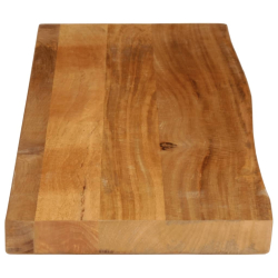 Blat stołu z naturalną krawędzią, 120x30x3,8 cm, drewno mango