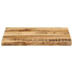 Blat stołu z naturalną krawędzią, 60x40x2,5 cm, drewno mango
