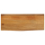Blat stołu z naturalną krawędzią, 80x20x2,5 cm, drewno mango