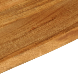 Blat stołu z naturalną krawędzią, 100x20x2,5 cm, drewno mango