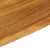 Blat stołu z naturalną krawędzią, 100x20x2,5 cm, drewno mango