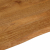 Blat stołu z naturalną krawędzią, 80x80x2,5 cm, drewno mango