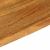 Blat stołu z naturalną krawędzią, 160x20x3,8 cm, drewno mango