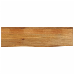 Blat stołu z naturalną krawędzią, 110x40x3,8 cm, drewno mango
