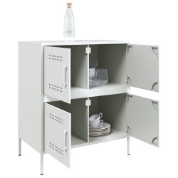 Szafka, biała, 68x39x79 cm, stal