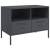 Szafki pod TV, 2 szt., antracytowe, 68x39x50,5 cm, stal