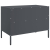 Szafki pod TV, 2 szt., antracytowe, 68x39x50,5 cm, stal