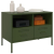 Szafki RTV, 2 szt., oliwkowe, 68x39x50,5 cm, stal walcowana