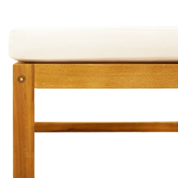 9-cz. zestaw wypoczynkowy do ogrodu, z poduszkami, akacjowy