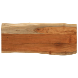 Blat do stołu, 100x40x3,8cm, drewno akacjowe, naturalna krawędź