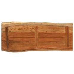 Blat do stołu, 100x40x3,8cm, drewno akacjowe, naturalna krawędź