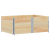 Donica ogrodowa, 150x100 cm, lite drewno sosnowe