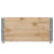 Donica ogrodowa, 120x80 cm, lite drewno sosnowe
