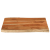Blat stołu, 80x60x3,8 cm, drewno akacjowe, naturalna krawędź