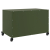 Szafka RTV, oliwkowa, 68x39x43,5 cm, stal walcowana na zimno