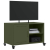 Szafka RTV, oliwkowa, 68x39x43,5 cm, stal walcowana na zimno